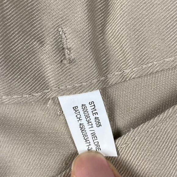 Izod Natural Stretch Husky Robusto Chino Shorts Women's Size 20 Beige New - Picture 9 of 11